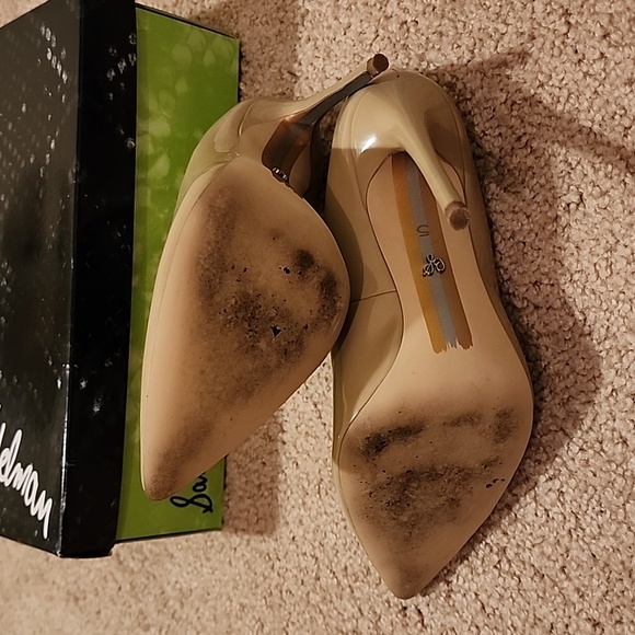 Sam Edelman Danna Nude Patent Heels - Picture 9 of 15